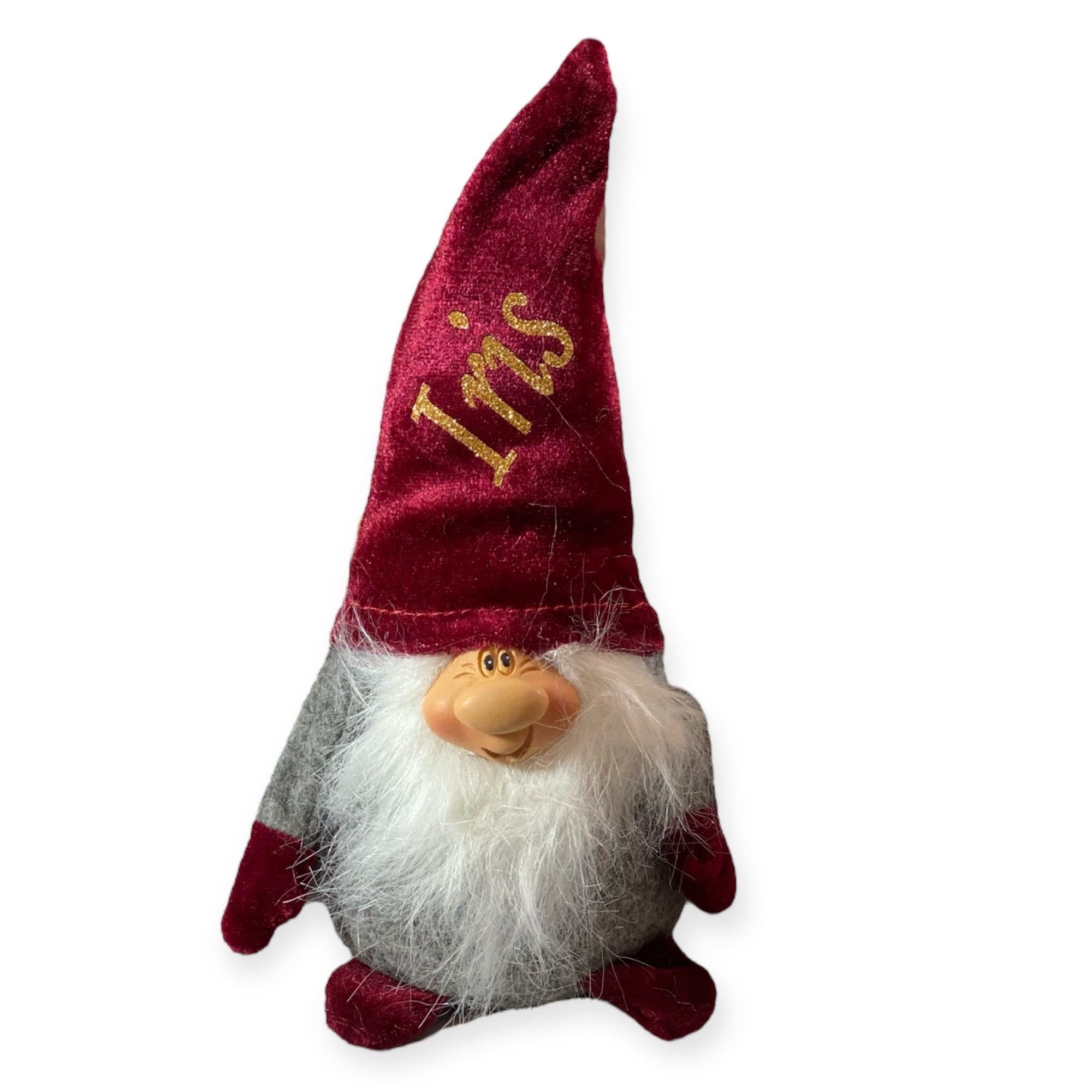 Julstrumpa och Tomte med namn